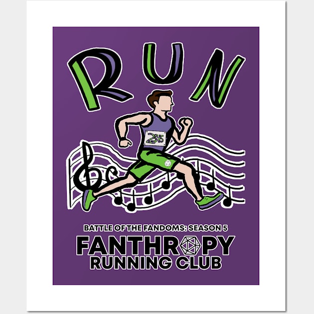 Run2345 Wall Art by Fans of Fanthropy